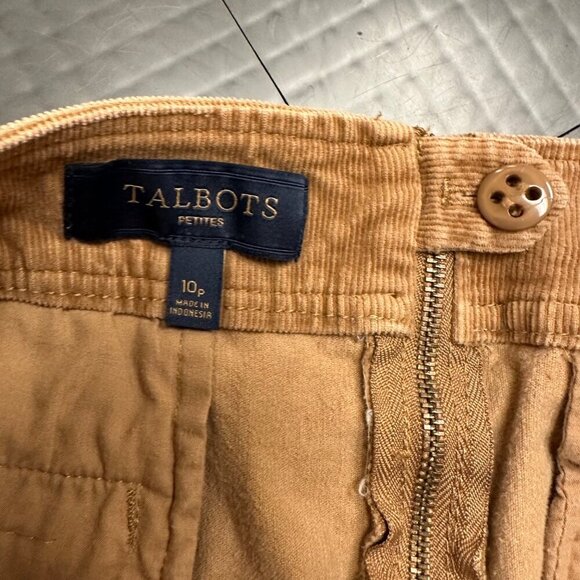 TALBOTS WOMENS MEDIUM CORDORUY TAN SKIRT SIZE 10P - Picture 4 of 6